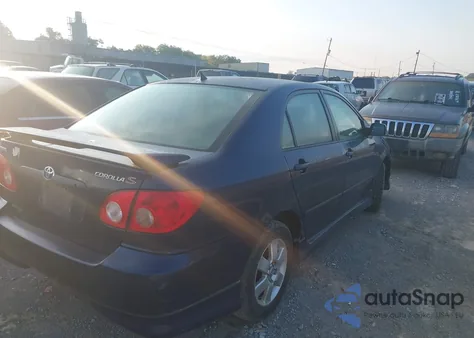 2005 Toyota Corolla S from USA, damaged, VIN 1NXBR30E55Z400417